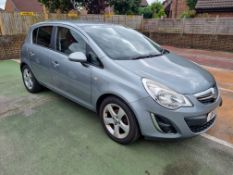 2011 SILVER VAUXHALL CORSA SXI