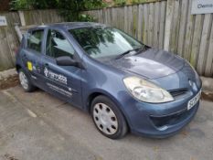 2006 BLUE RENAULT CLIO AUTHENTIQUE