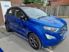 2019 BLUE FORD ECOSPORT ST-LINE AUTO