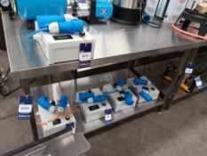 Stainless Steel Preparation Table (Approx. W 1400mm x D 800mm x H 900mm)