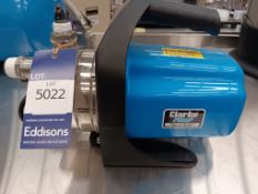 Clarke SPE1200SS Self Priming Pump (SN- SPE1200SS 18K.0254)
