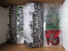 Large selection of Iron-on patch phrases/slogans