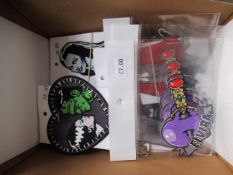 Large selection of horror character iron-on patches