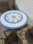 9 x Outdoor Circular Dining Tables (Approx. 600)