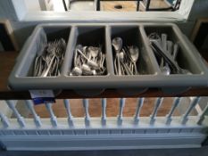 Assortment of cuttlery, as lotted
