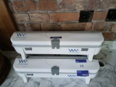 3 x Wrapmaster 4500 Dispensers