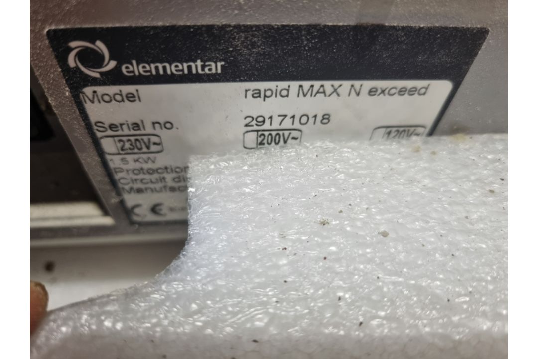 Elementar Analyser - Image 4 of 6