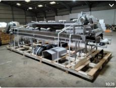 2x Large conveyor frames