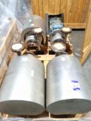 3x Carbon Filter Feed Pumps