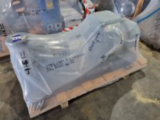 Feed/filtrate hydraulic pump, dimensions (163cm x 76cm x 85cm) gross weight 580kg