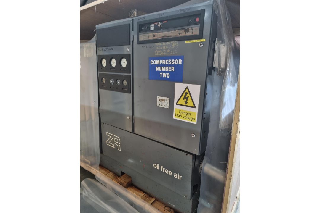 Atlas Copco ZR Oil-free rotary screw compressor. - Image 4 of 9