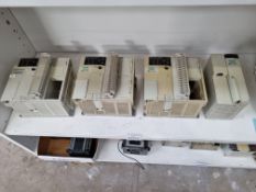 Schneider 4x Modicon TSX programmable logic controllers