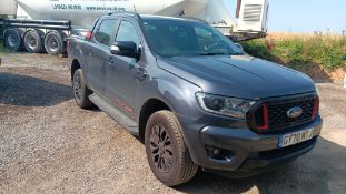 Ford Ranger Thunder Double Cab Pick-Up, Registration GY70 MTJ, 76,614 miles, First Registered 11th