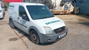 Ford Transit Connect TDCi panel van, Registration MF61 FWP, 75,467 miles, First Registered 17th