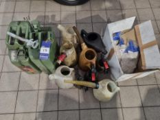 2x 20L Jerry cans etc