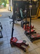 Hydraulic trolley jack