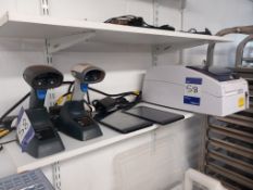 Stock Scanning System Comprising of 3x Datalogic Scanners, 3x Tablets and Label Printer