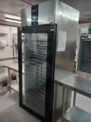 Everlasting Choc Green G71 Stainless Steel Upright Chocolate Fridge s/n 133395
