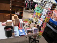 Large qty of giftware including gift cards, gift bags, pago bags & pens etc