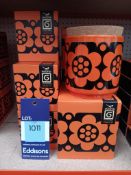 8x Hornsea's Pottery (Red) Storage Jars- 5x small; 3x Large