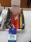 3x Hornsea cat accessory sets- 1x cardholder, 1x coin purse, 1x glasses case (per set 1x 'Olive', 1x