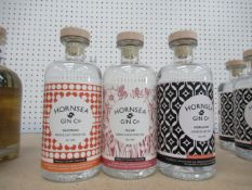 3x Bottles of Hornsea Gin Co.- 1x Saffron, 1x Fleur, 1x Heirloom- 40% 50cl