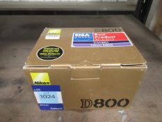 Nikon D800 DSLR Camera (body only)