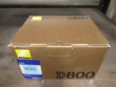 Nikon D800 DSLR Camera (body only)