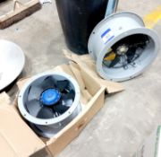 2 x Raptor SDA31514-IAC motorised fan 220-240v (2022)