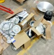 Quantity of various LED lighting components