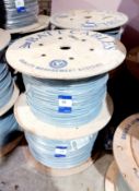 4 x Batt cables 500m category 5 data cable reels YY PVC 300/500