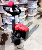 Vulcan SQR15H electric pallet truck 1500kg capacity (2022) – battery flat