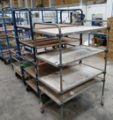 3 x Assorted Trolleys