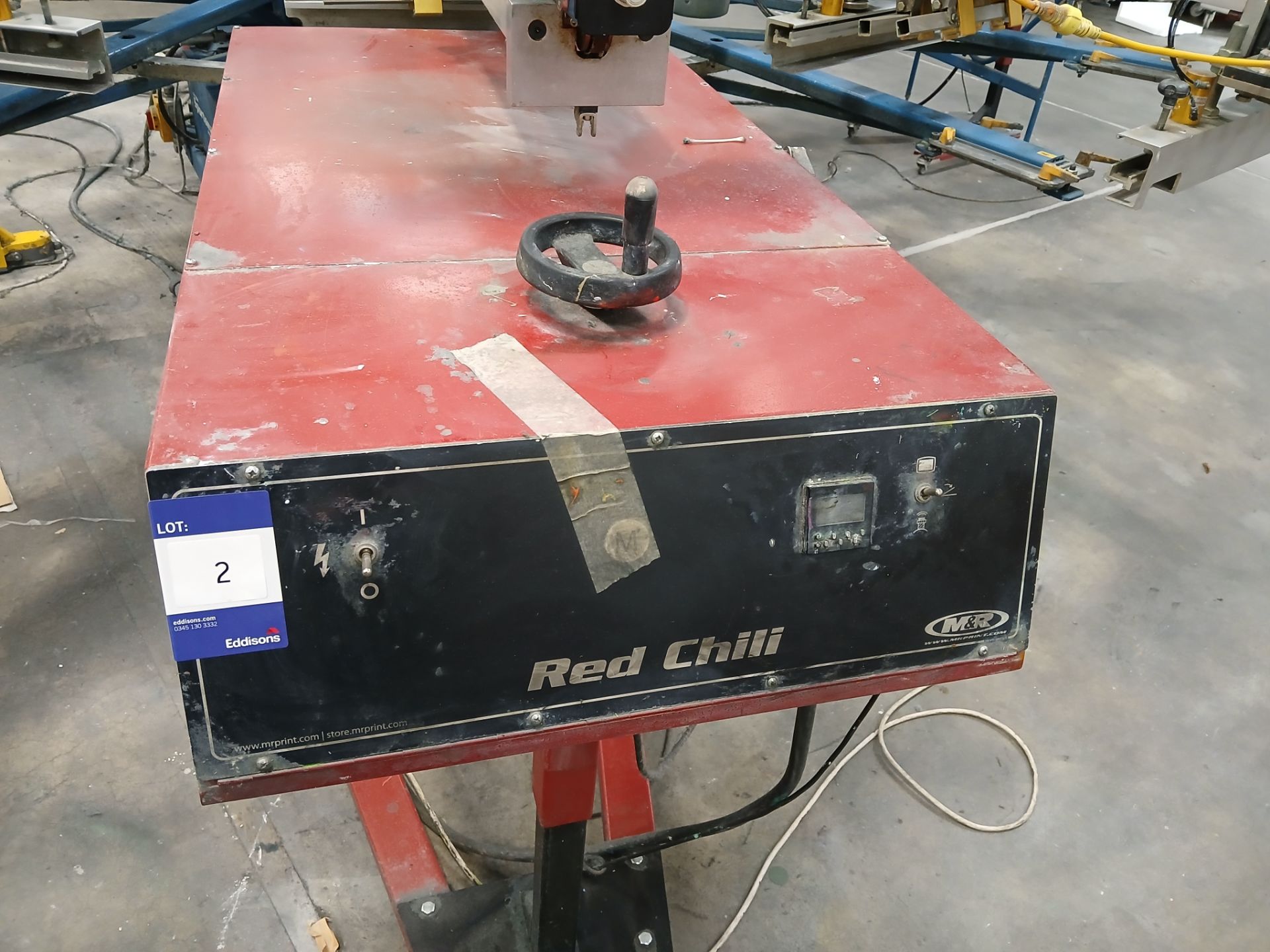 M&R Red Chilli flash dryer on stand Serial number PL111411206R (2014) - Image 2 of 4
