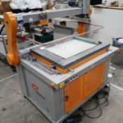 Grafica Flextronica Nanoprint plus screen printing machine, Serial Number Unknown