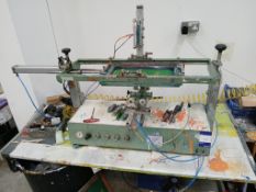 Pad Printer Engineering PP-23 screen printing machine, Serial Number Unknown