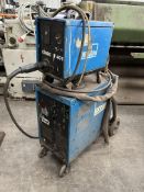 Oerlikon citoarc m401 welder (3ph) on trolley with Oerlikon Citoarc F401 wire feed