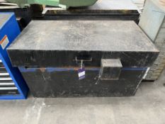 Heavy duty steel site box (1200 x 800 x 720mm)