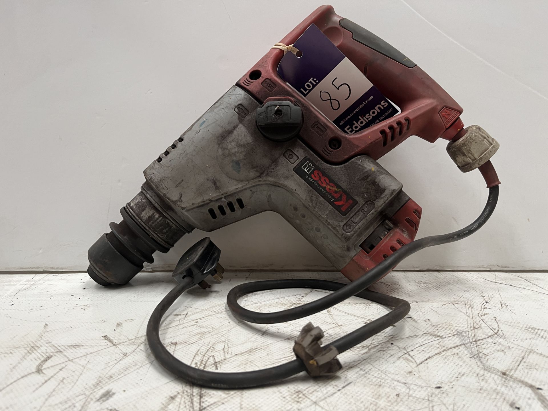 Kress 900 PHS-PLUS rotary hammer dril l- single phase