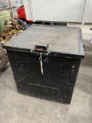 Heavy duty steel site box (800 x 900 x 840mm)