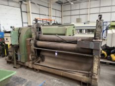 Large heavy duty metal sheet/plate 15mm x 1.8m bending rolls