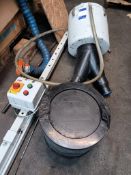 Filtermist FX5000 mist extraction unit with adjustable height stand