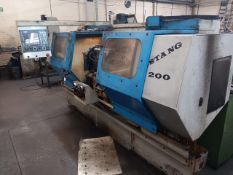 Metosa / Pinacho CNC 200 Mustang 200 CNC Lathe machine no. 41187 year 2001