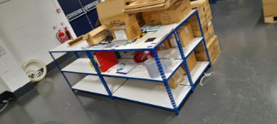 3x Three Tier Work Bench- Contents Excluded (Approximately 1200cm)