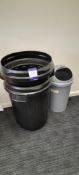 2x Large Dustbin and 1x Small Bin