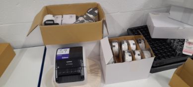 Brother QL-1110NWB Label Printer with Quantity of Labels as per Picture