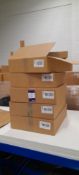 Set of 5 boxes Comprising of: Evoshave Series 3 Starter Packs in Various Colours per Labels on Boxes