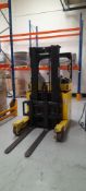 Narrow aisle R520S warehouse side loading electric FLT Year 2003, rated capacity 2000kg, 9591