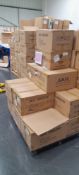 Pallet with Quantity of Evoshave Series 3 Starter Pack - Powder Pink (unpackaged)