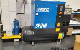 ABAC Spinn 7.5XE 270 Receiver Mounted Air Compressor S/N ITJ458686 (2021) with Sepura Sep 120 ST and